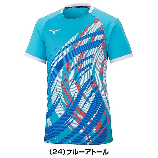 MIZUNO（ミズノ） ゲームシャツ テニス ラケットスポーツ 男女兼用