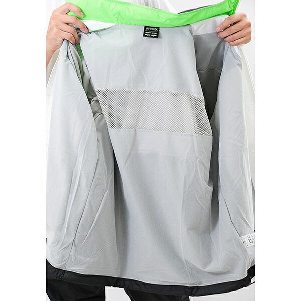 ヨネックス テニス バドミントン ユニウィンドウォーマーシャツ 裏地付き メンズ レディース ウォームアップ テニスウェア 秋冬用 防寒 スポーツ 制電 70095 | YONEX | 15