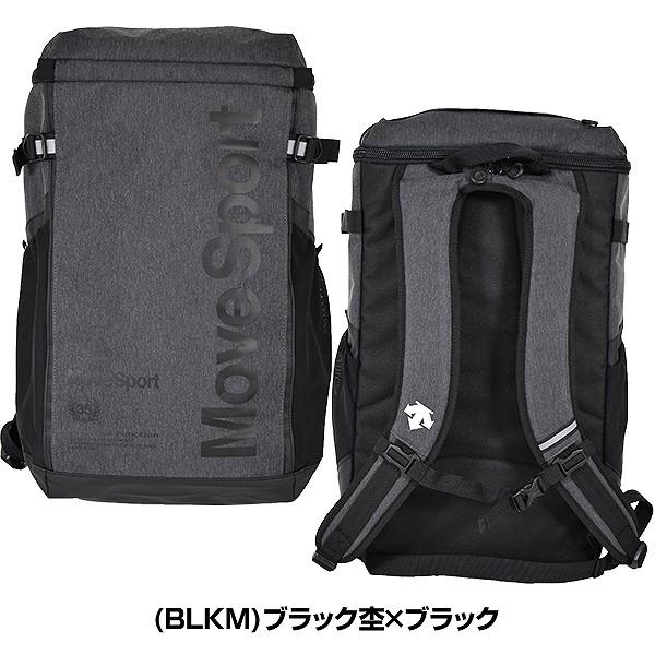 デサント スクエアバッグM 約30L ムーブスポーツ DMAPJA04 バッグ バックパック リュックサック かばん 部活 合宿 旅行 林間学校 通学 クリスマスプレゼントに | DESCENTE | 04