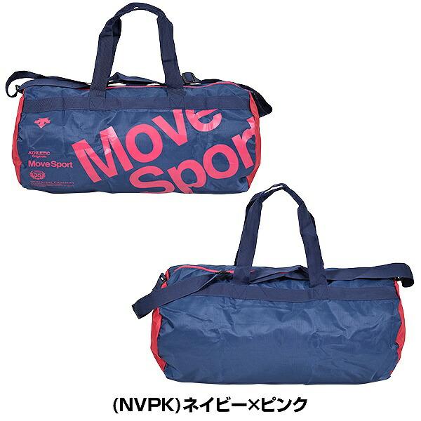 遠征バッグ デサント MoveSport ポケッタブルドラムバッグ ボストンバッグ チームバッグ 約33L 折り畳み収納 収納袋一体型 DMAPJA30 クリスマスプレゼントに | DESCENTE | 01