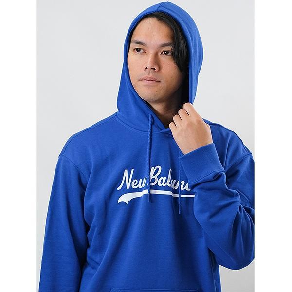パーカー 大人 ニューバランス New Balance レガシースクリプト フーディー スウェット フード付き 長袖 スエット トレーナー トップス MT43951 | New Balance | 13
