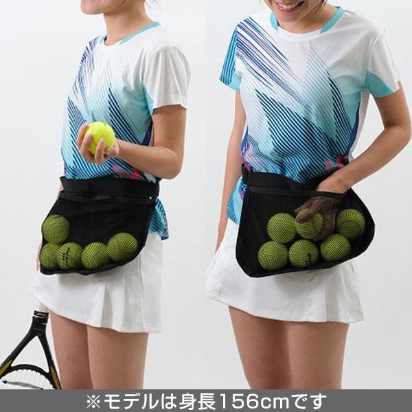 テニス ゴルフ 卓球 ボールホルダー ウエストポーチ バッグ ホールド