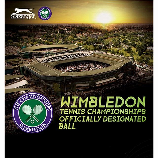 ウィンブルドン公式指定球 硬式 テニスボール 3球入り 試合球 国際