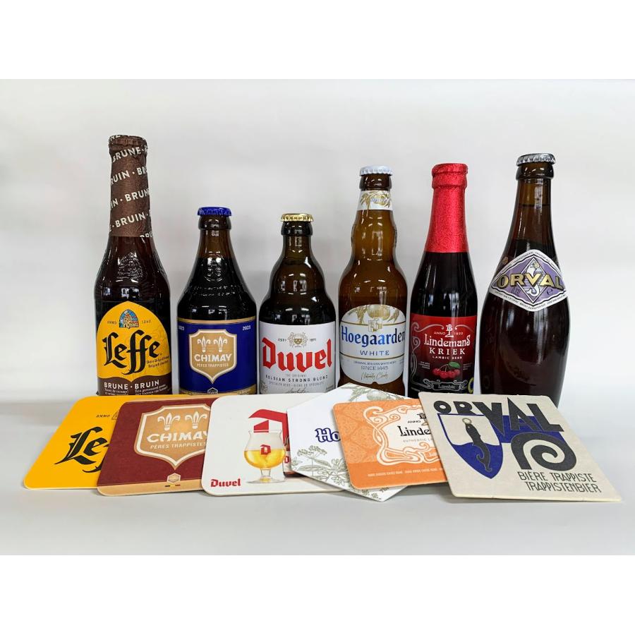 ベルギービール お試し6本セット 専用コースター付き B 0080 ベルギー麦酒屋ウエハタ ヤフー店 通販 Yahoo ショッピング