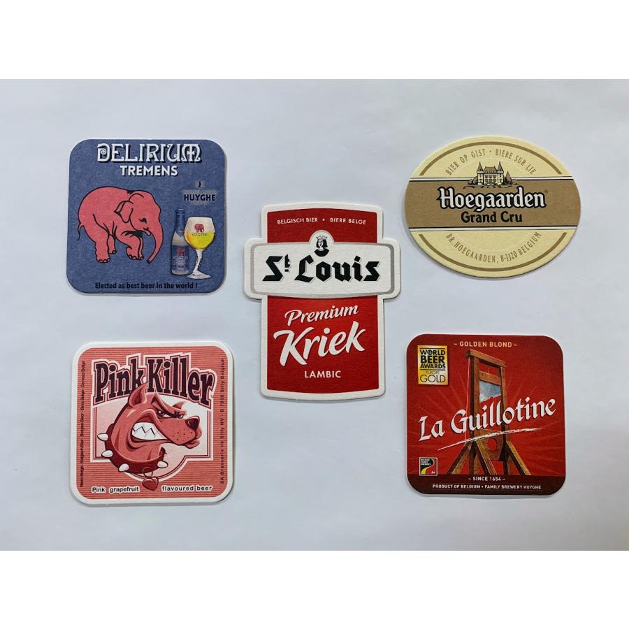 ベルギービール コースター10枚入りセット その4 : ベルギー麦酒屋