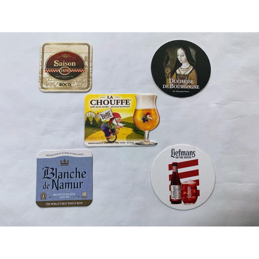 ベルギービール コースター10枚入りセット その5 : ベルギー麦酒屋