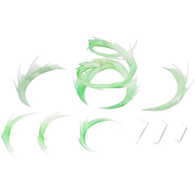 魂EFFECT WIND Green Ver. ノンスケール PVC&ABS製 : B-button