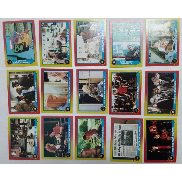 バックトゥザフューチャーII トレーディングカード 29枚 セット 英語 カードダス | 