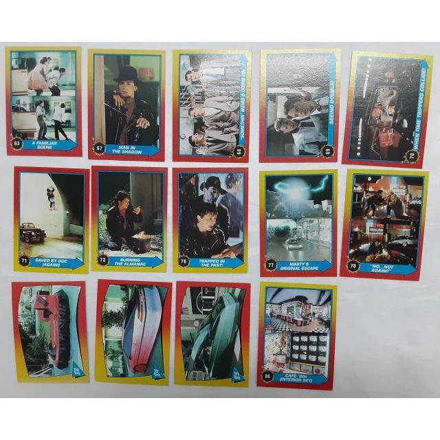 バックトゥザフューチャーII トレーディングカード 29枚 セット 英語 カードダス |  | 01