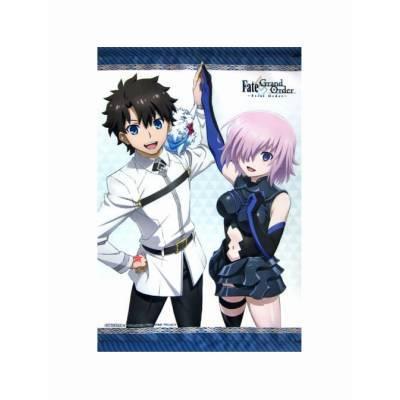 Fate/Grand Order First Order FGO アニメイト 限定 藤丸立香＆マシュ・キリエライト 描き下ろし A3 タペストリー | 
