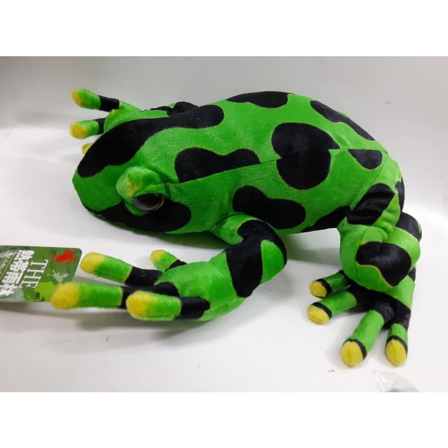 THE 熱帯雨林 カエル ぬいぐるみ BIG 緑 : B-button - 通販 - Yahoo