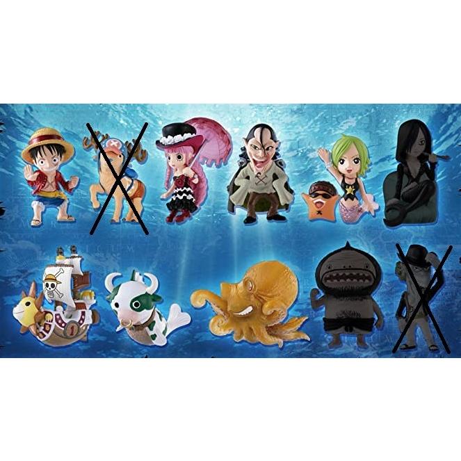 誠実 コミック アニメ ワンピースコレクション 深海の冒険 全12種中10種セット ハモンド チョッパー無し Mulhernoesporte Com Br