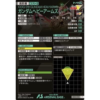 AB03-038 ガンダムヘビーアームズ P アーセナルベース｜bbutton2000｜02