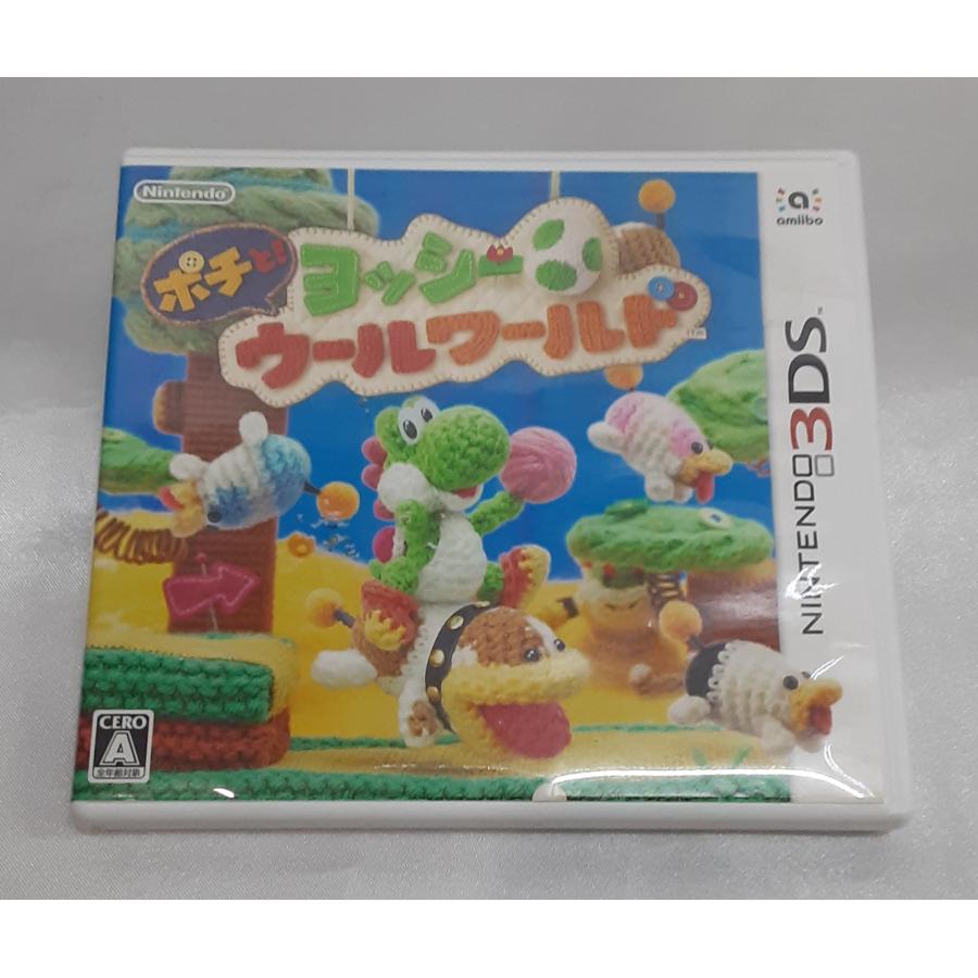 ポチと! ヨッシー ウールワールド 任天堂 Nintendo 3DS ニンテンドー ゲームソフト 動作確認済み | 