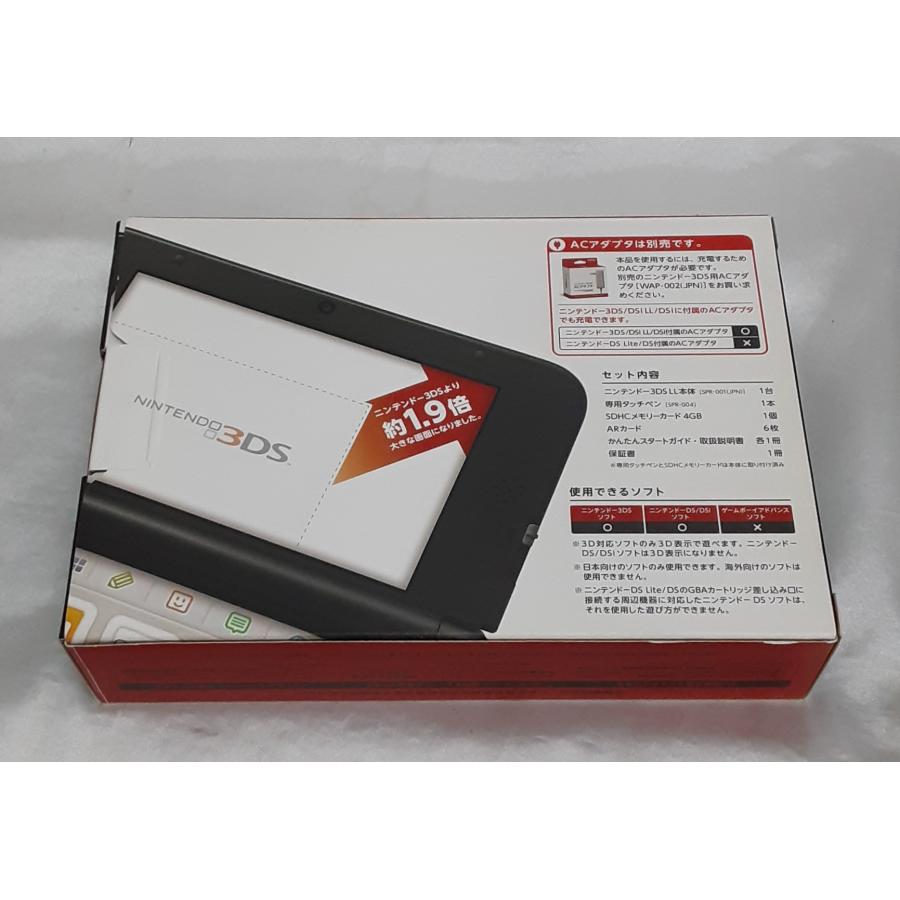 ニンテンドー3DSLL 本体 レッド×ブラック 赤 黒 本体 任天堂 Nintendo ゲーム機 箱・説明書付き 初期化及び動作確認済み |  | 01