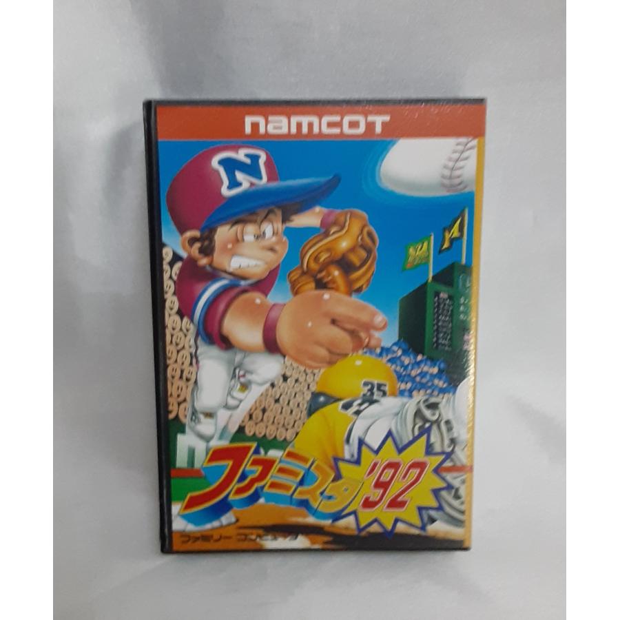ファミリーコンピュータ - 【動作確認済み】 ジェットソン　箱・説明書・ハガキ付き　（ファミコン） ファミスタ 92 FC ファミリーコンピュータ ファミコン ゲームソフト 箱