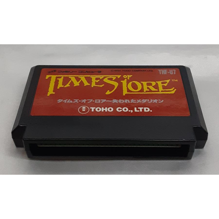 タイムズ・オブ・ロア 失われたメダリオン TIMES of LORE FC ファミコン ファミリーコンピュータ 箱・説明書無し 動作確認済み |  | 01