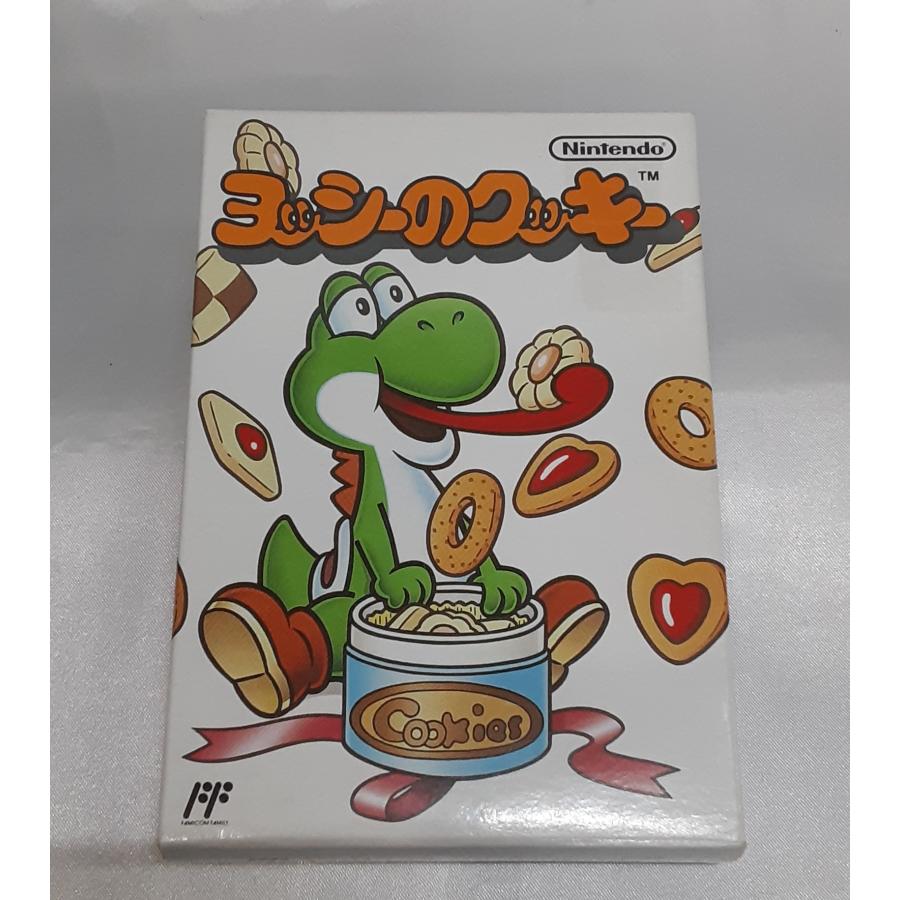 ヨッシーのクッキー スーパーマリオ FC ファミコン ファミリーコンピュータ ゲームソフト 箱・説明書付き 動作確認済み | 