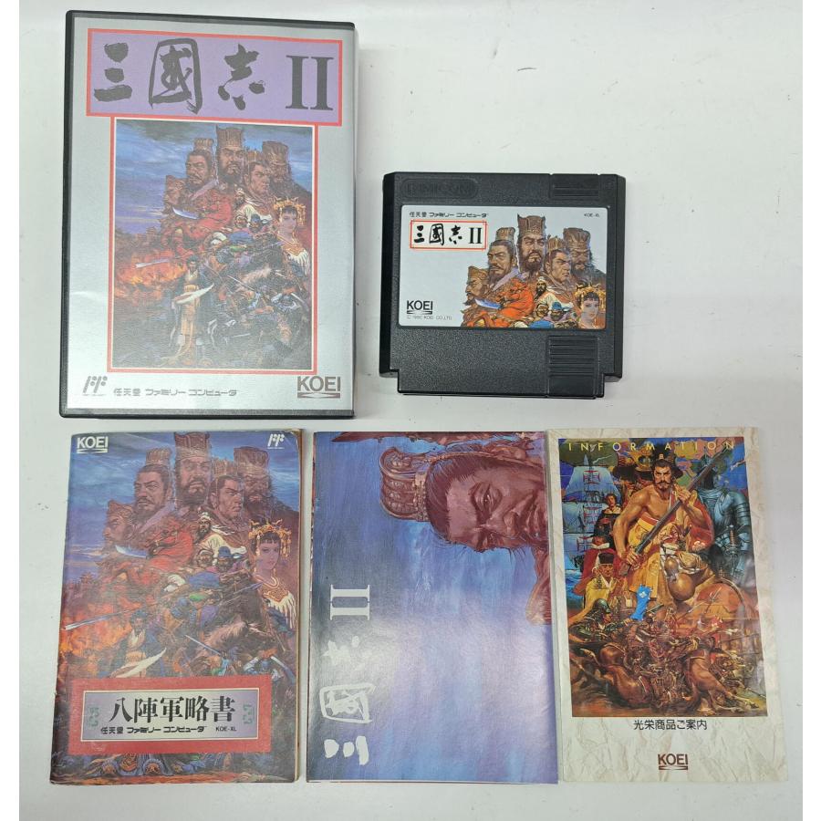 三国志II 三國志II 任天堂 FC ファミリーコンピュータ
