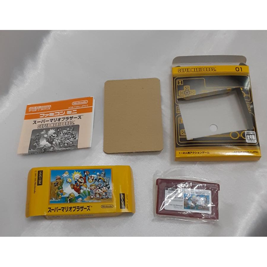 スーパーマリオブラザーズ 生誕20周年記念版 20th ファミコンミニ ゲームボーイアドバンス GBA 箱・説明書付き 動作確認済み |  | 02