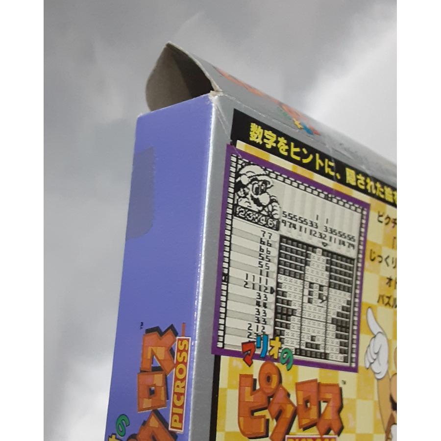 マリオのピクロス PICROSS ゲームボーイ GB GAME BOY 箱・説明書付き ゲームソフト 動作確認済み |  | 04
