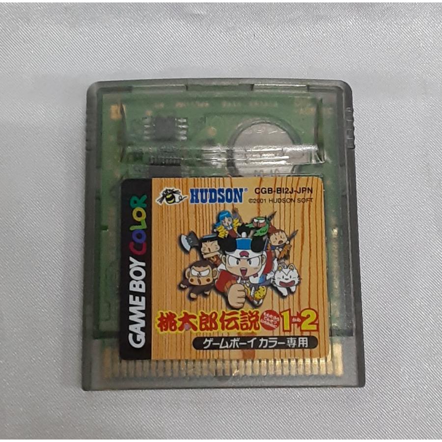 桃太郎伝説1→2 いちからに ゲームボーイカラー GAME BOY COLOR 任天堂 Nintendo  ゲームソフト 箱と説明書無し 動作確認済み | 