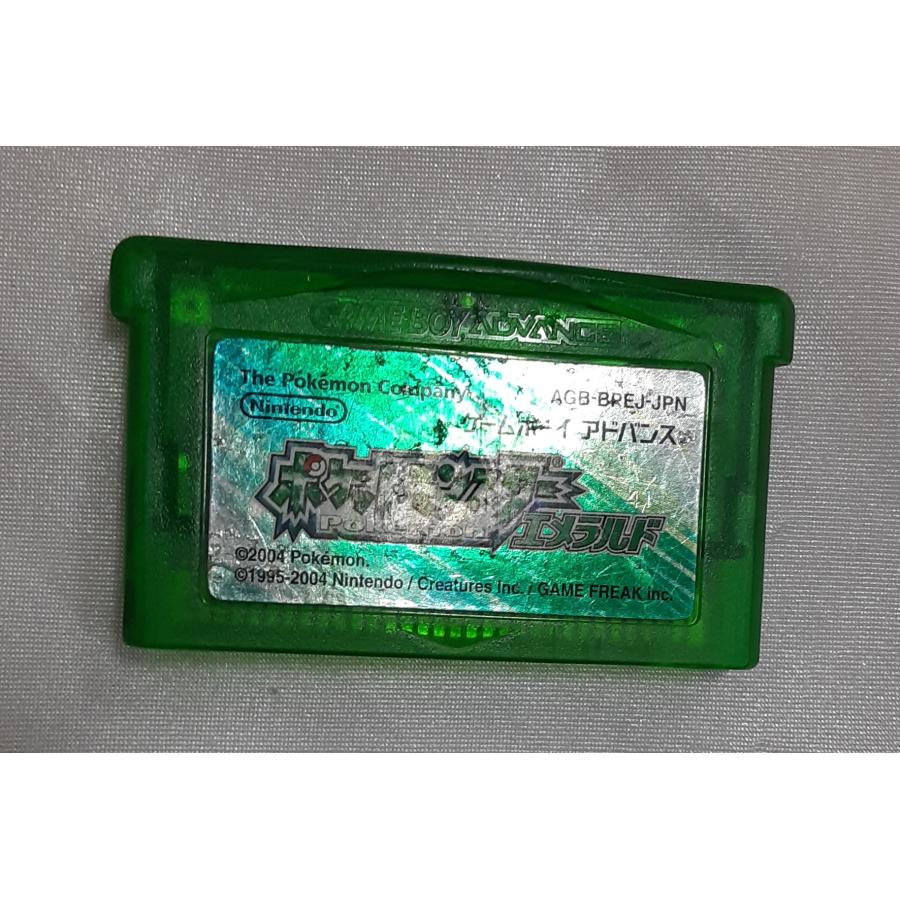 ポケットモンスター エメラルド ポケモン ゲームボーイアドバンス GBA 箱・説明書無し ゲームソフト 動作確認済み 時計不可 |  | 01