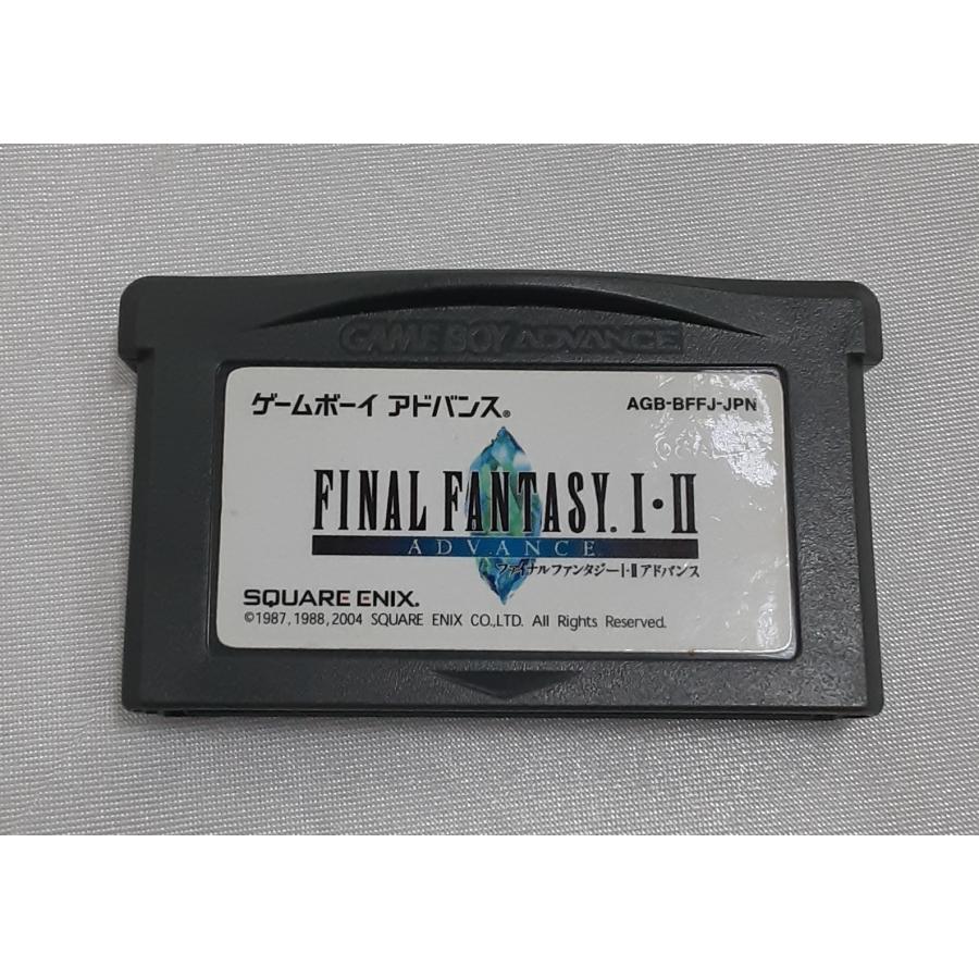 ファイナルファンタジーI・II FINAL FANTASY FF 1・2 ゲームボーイアドバンス GBA 箱・説明書無し 動作確認済み | 