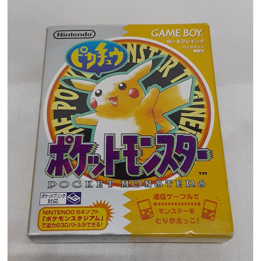 ポケットモンスター　ピカチュウ　ポケモン　ゲームボーイ ポケットモンスター ピカチュウ ポケモン ゲームボーイ GAME BOY GB 箱