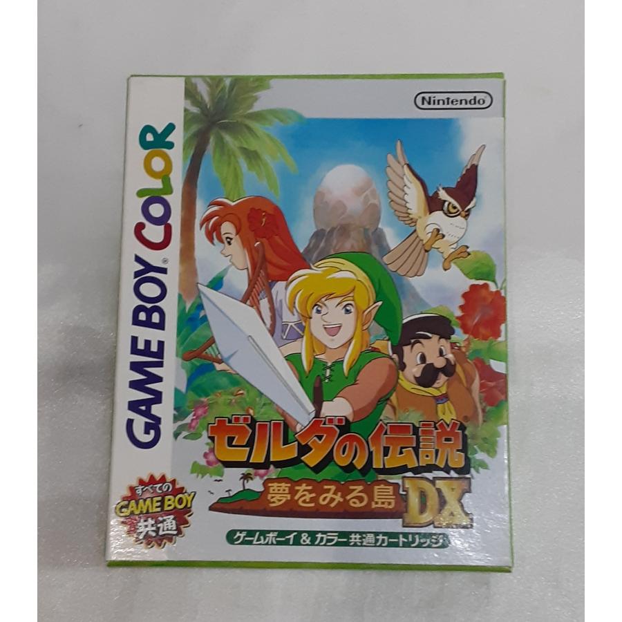 ゼルダの伝説 夢をみる島DX ゲームボーイ GB GAME BOY 箱・説明書・ハガキ付き 任天堂 ゲームソフト 動作確認済み | 
