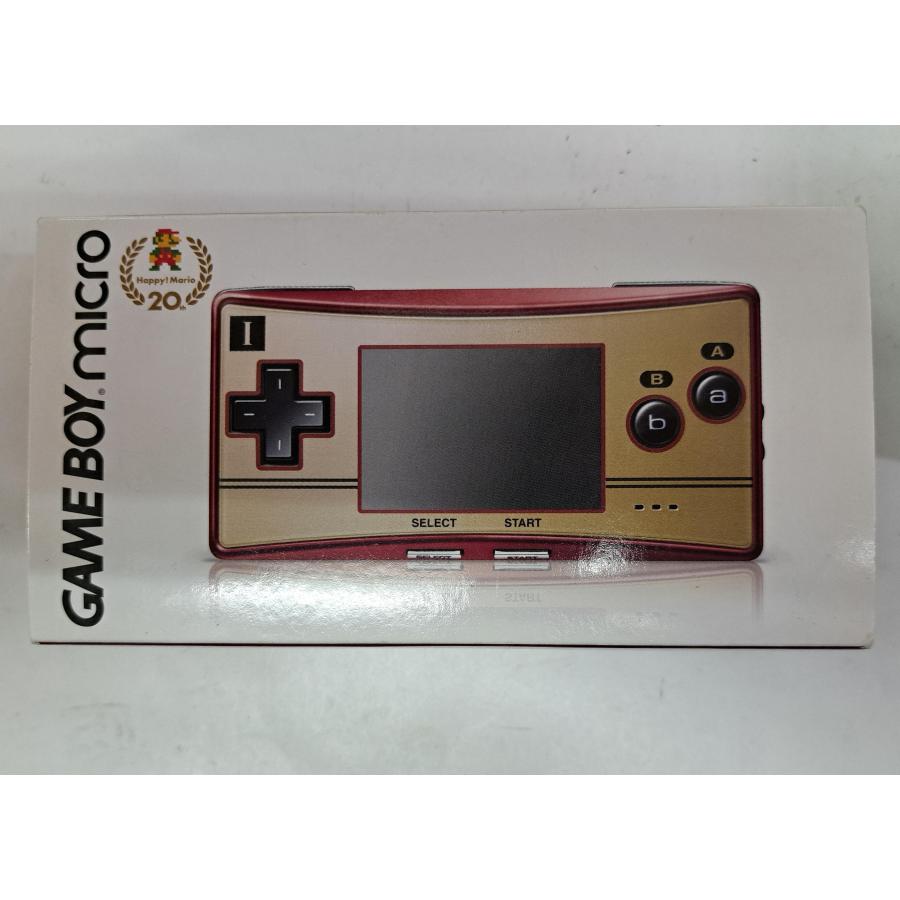 ゲームボーイミクロ本体 ファミコンバージョン IIコンVerのフェイスプレート付き | 