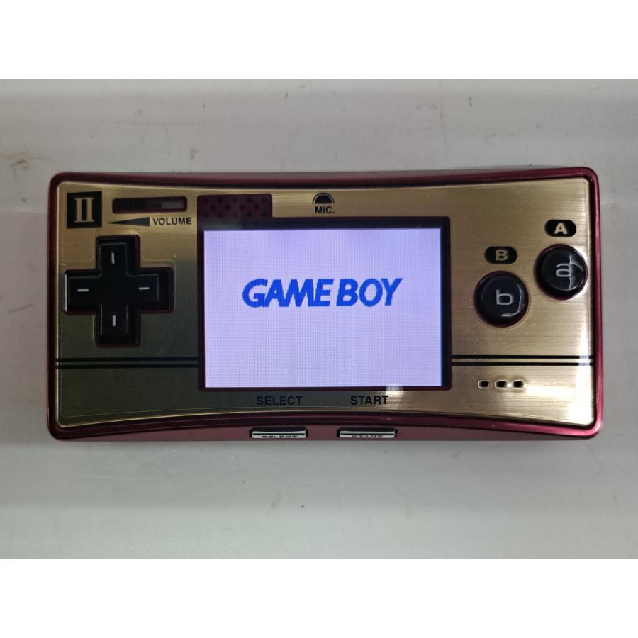 ゲームボーイミクロ本体 ファミコンバージョン IIコンVerのフェイスプレート付き |  | 02