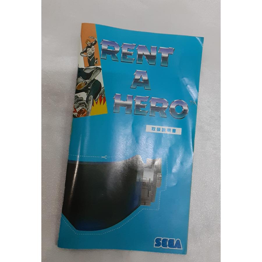 レンタヒーロー RENT A HERO メガドライブ MEGA DRIVE MD セガ ゲームソフト 箱・説明書付き 動作確認済み |  | 03