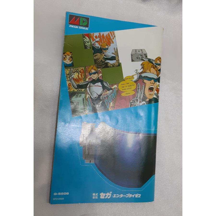 レンタヒーロー RENT A HERO メガドライブ MEGA DRIVE MD セガ ゲームソフト 箱・説明書付き 動作確認済み |  | 04