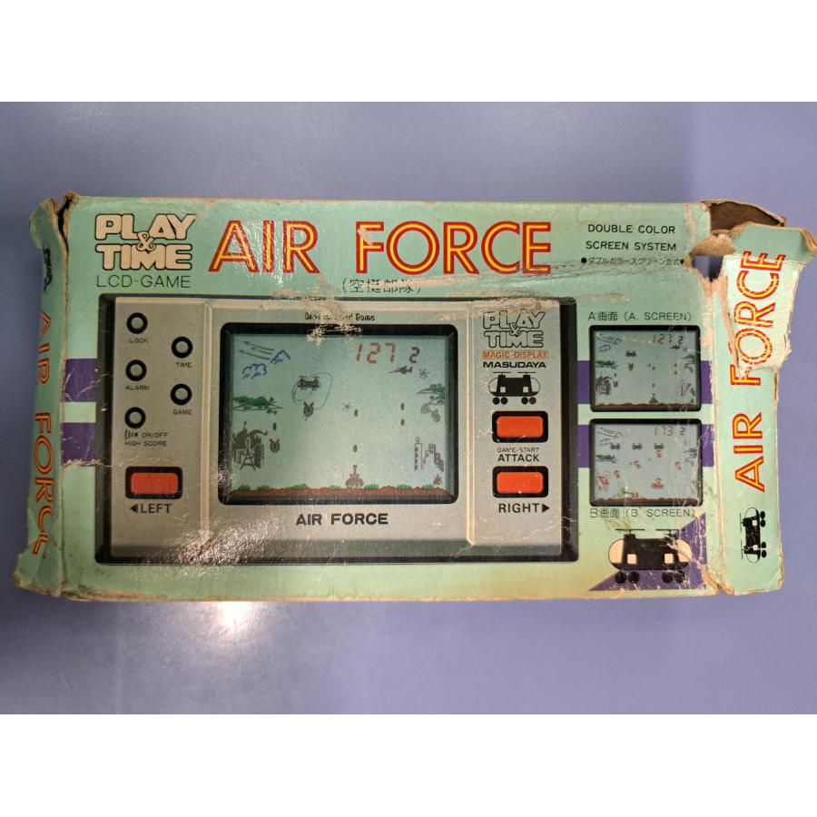 LCDゲーム AIR FORCE エアフォース 箱・説明書付き 増田屋コーポレーション ゲームウォッチ | 