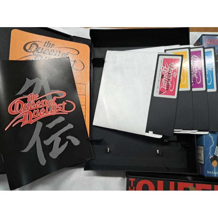 PC-9801 FMTOWNS クイーンオブデュエリスト／外伝／外伝α／/パワーアップディスク 5本セット 動作未確認 |  | 02