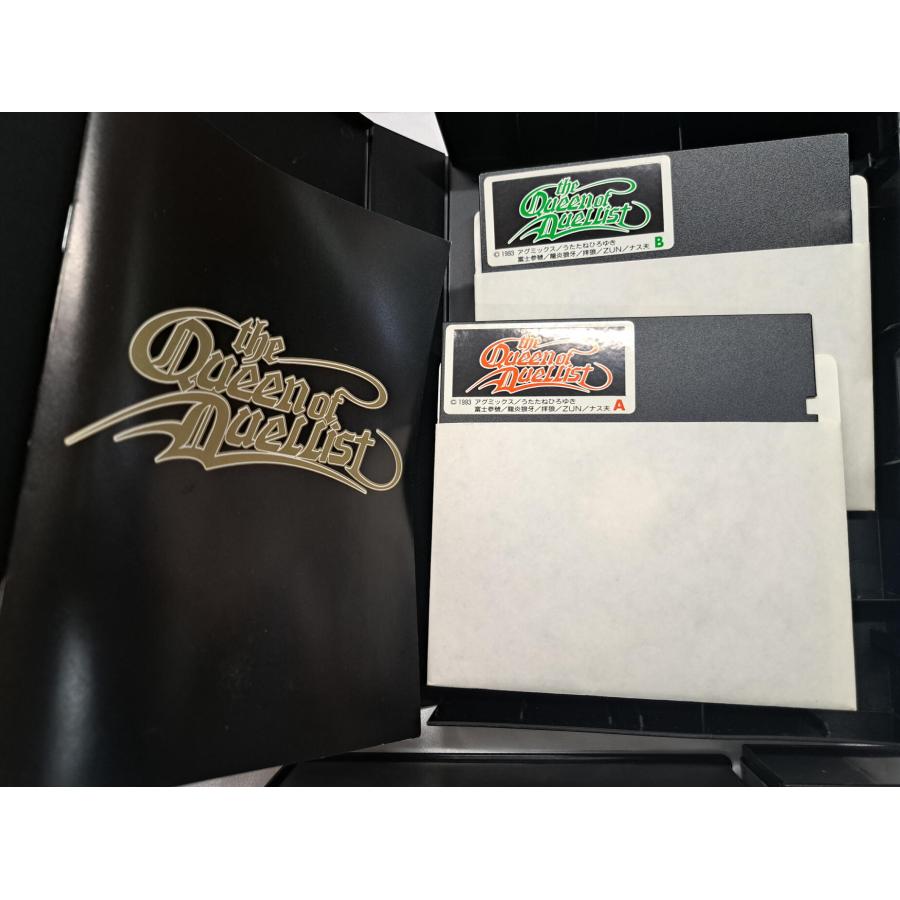 PC-9801 FMTOWNS クイーンオブデュエリスト／外伝／外伝α／/パワーアップディスク 5本セット 動作未確認 |  | 03