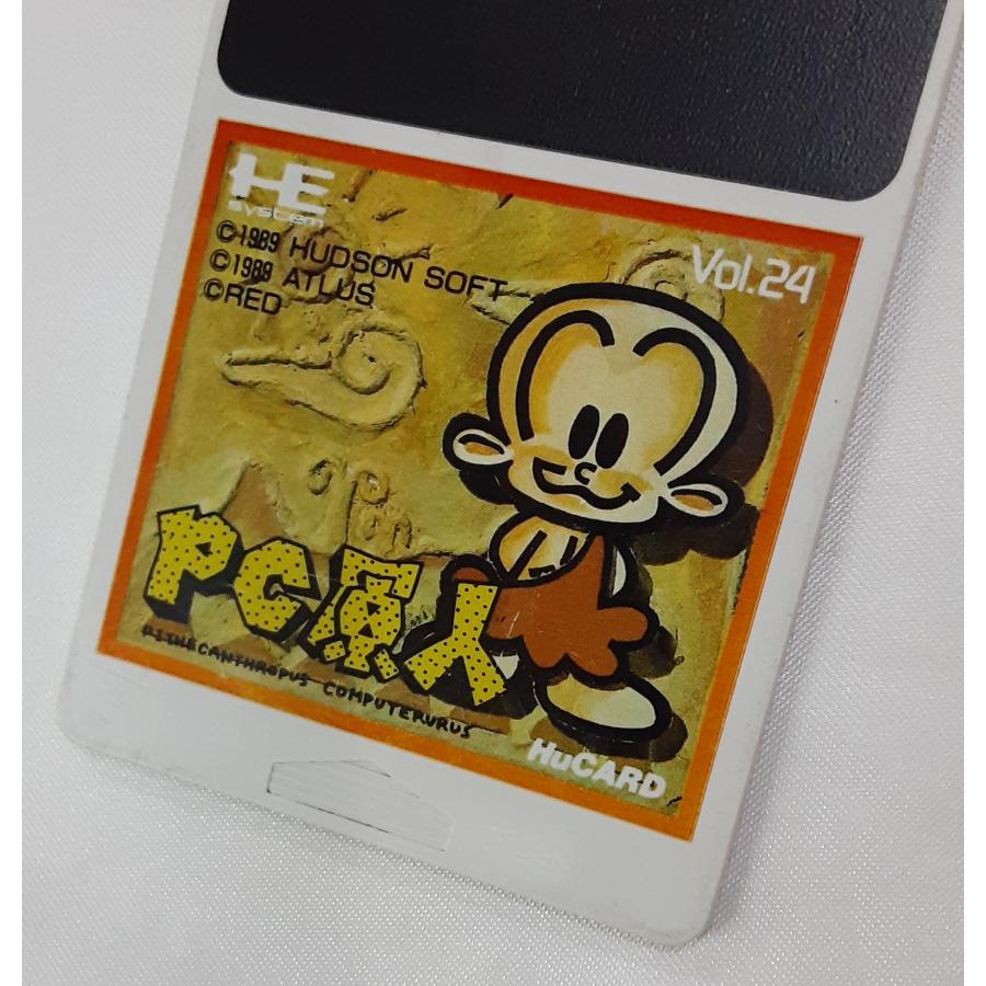 PC原人 HE system Pc Engine PCエンジン HuCARD ヒューカード ゲームソフト 動作確認済み |  | 01