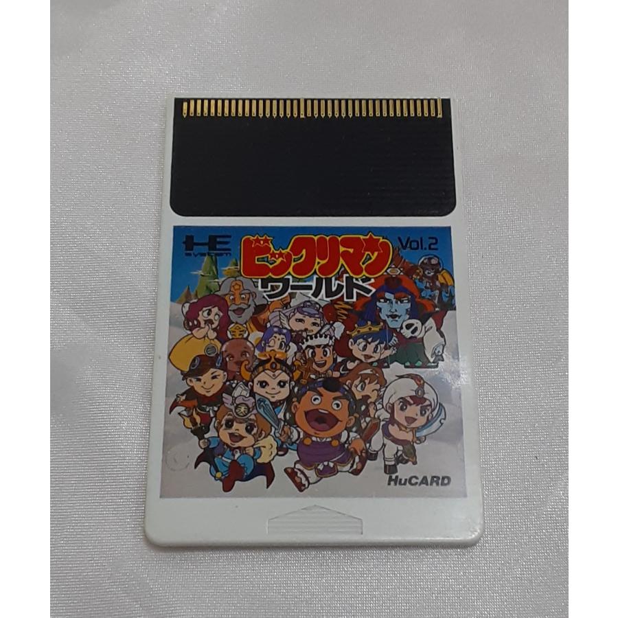 ビックリマンワールド HuCARD ヒューカード HE system Pc Engine PCエンジン ゲームソフト 動作確認済み | 