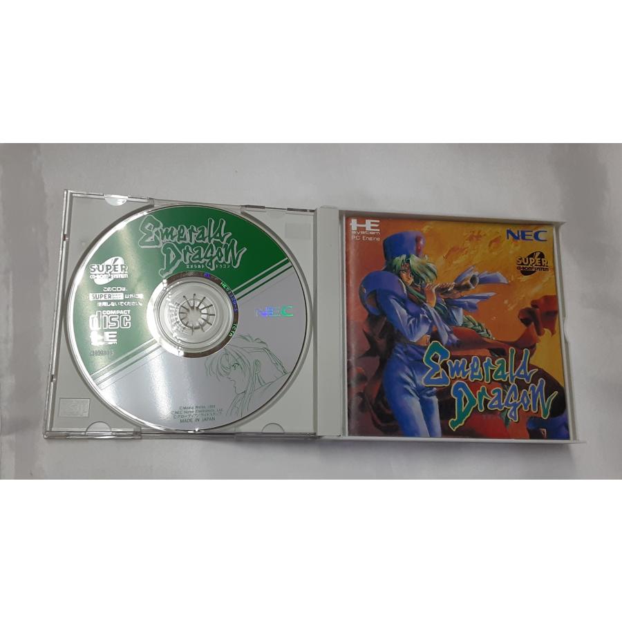 エメラルドドラゴン EMERALD DRAGON SUPER CD-ROM2 HE system Pc Engine PCエンジン ゲームソフト 動作確認済み |  | 02