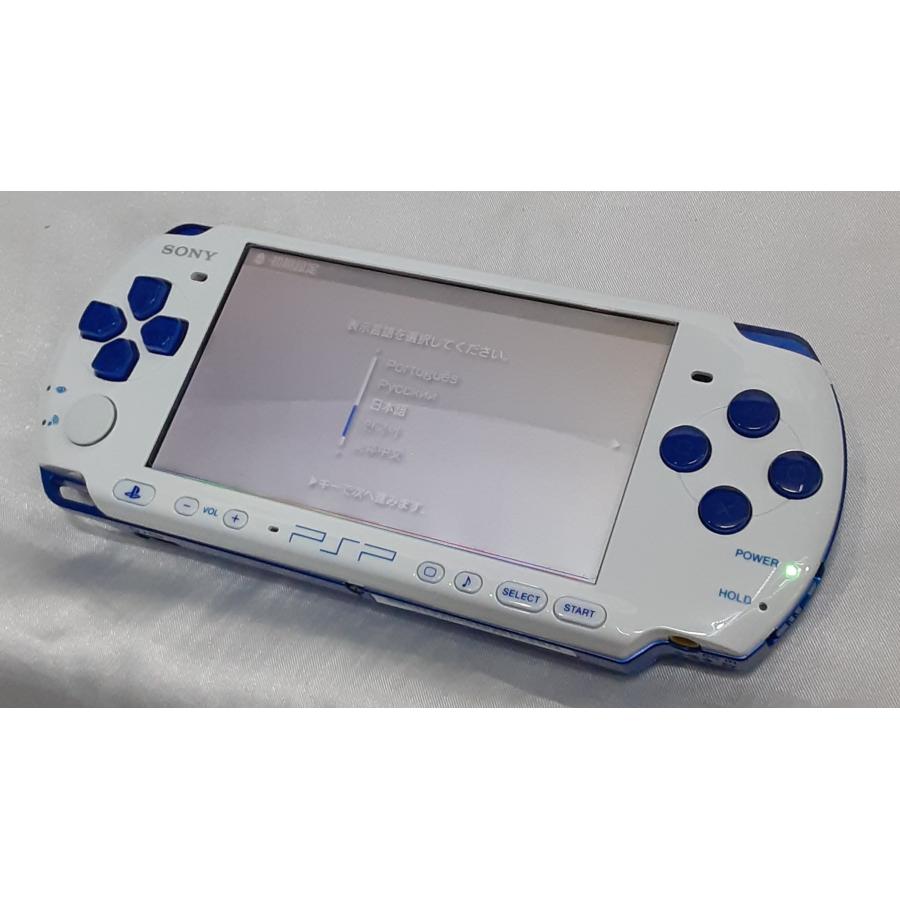 PSP 3000 本体 バリューパック ホワイト・ブルー プレイステーション・ポータブル PlayStation Portable ゲーム機 動作確認済み |  | 09