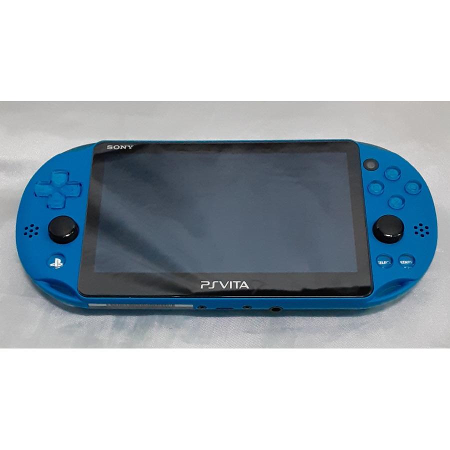 PSVita本体 Wi-Fiモデル アクア・ブルー PCH-2000 PlayStation ヴィータ 初期化 動作確認済み ゲーム機 SONY |  | 06