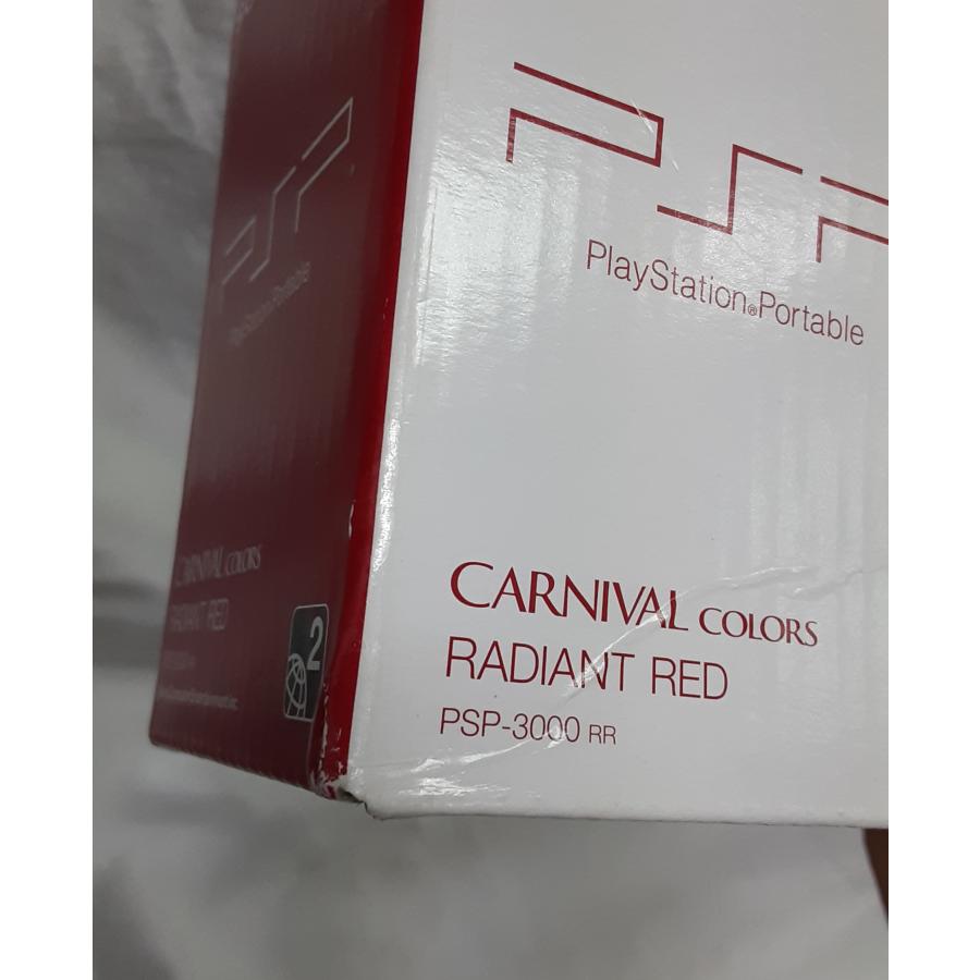 PSP 本体 ラディアント・レッド 赤 PSP-3000RR CARNIVAL RADIANT PSP 本体 ラディアント・レッド 赤 PSP-3000RR CARNIVAL RADIANT