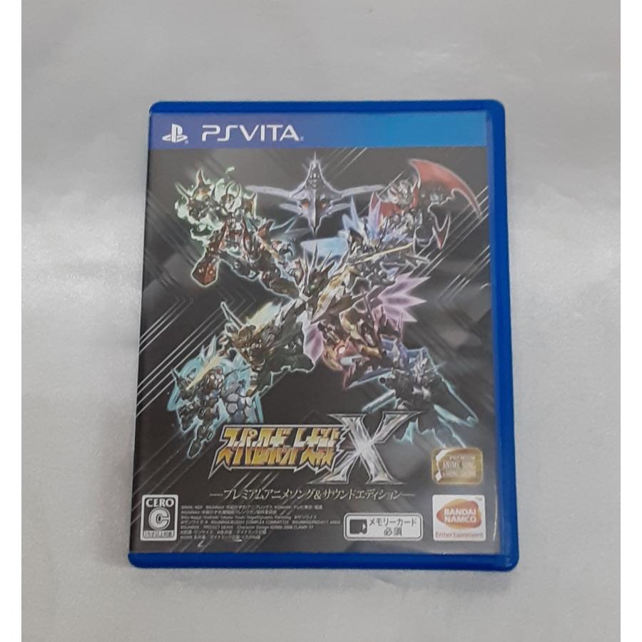スーパーロボット大戦X プレミアムアニメソング＆サウンドエディション PS VITA ゲームソフト 動作確認済み | 