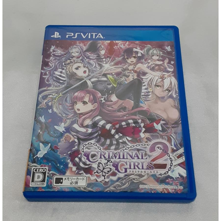 クリミナルガールズ2 CRIMINAL GIRLS PS VITA ゲームソフト 動作確認済み | 