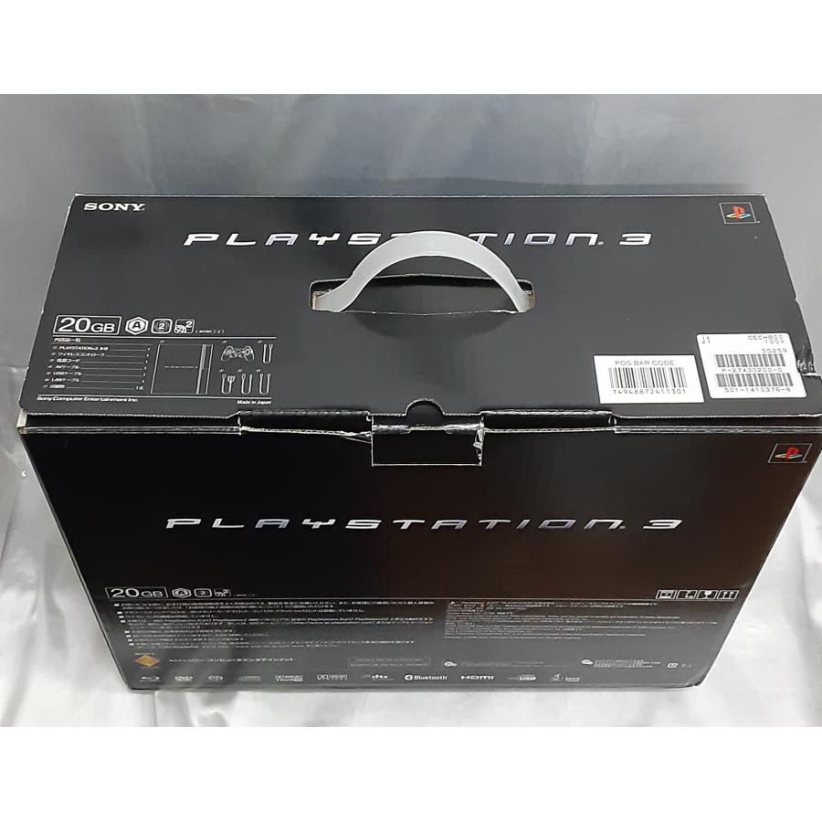 PS3 本体 ブラック 黒 20GB CECH-B00 PlayStation3 プレステ3 初期型