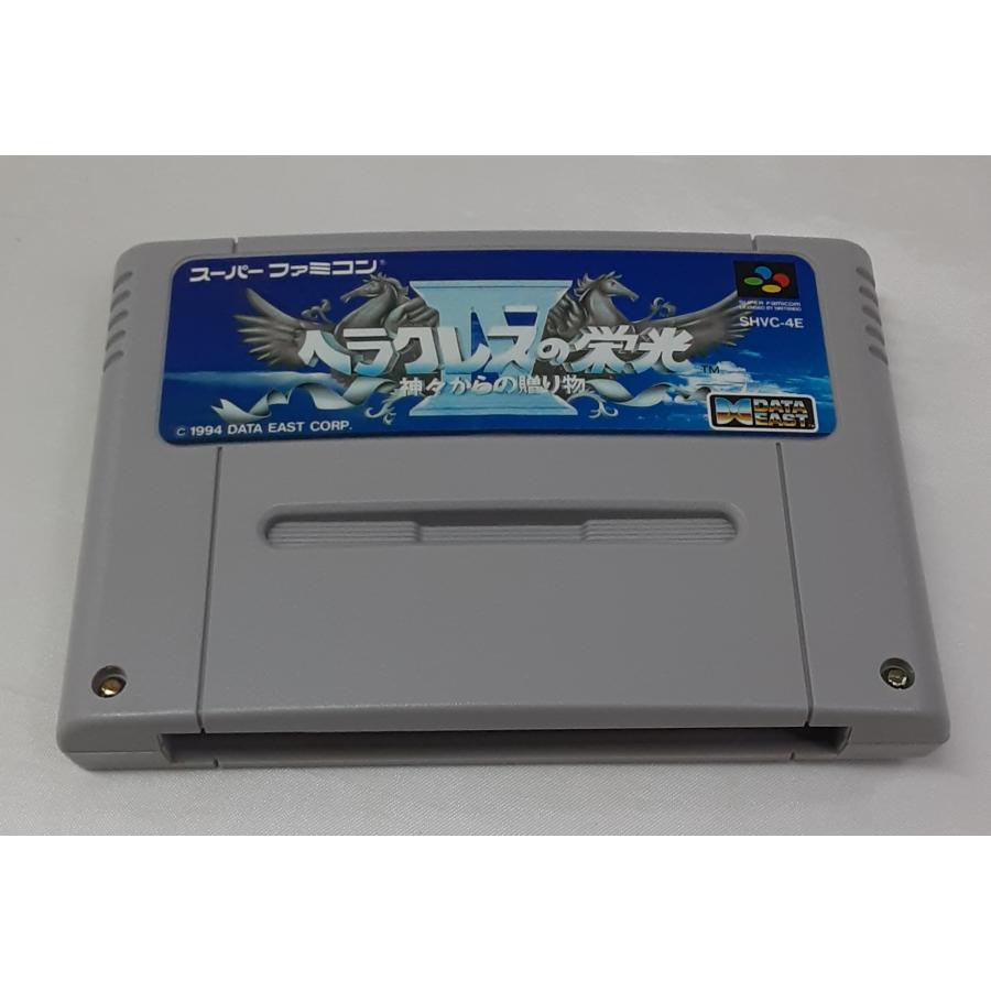 ヘラクレスの栄光4 IV 神々からの贈り物 スーパーファミコン スーファミ SFC ゲームソフト 箱・説明書・ハガキ付き 動作確認済み |  | 08