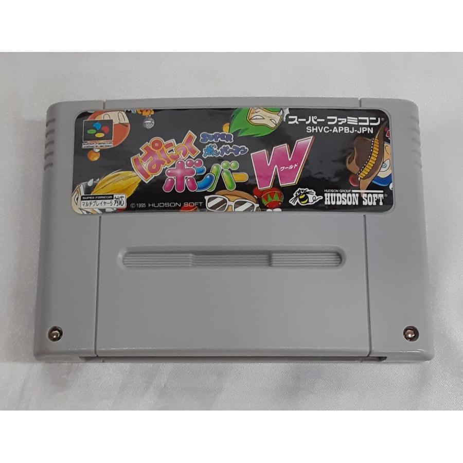 ぱにっくボンバーW スーパーボンバーマン スーパーファミコン スーファミ SFC ゲームソフト 箱・説明書・ハガキ付き 動作確認済み |  | 07