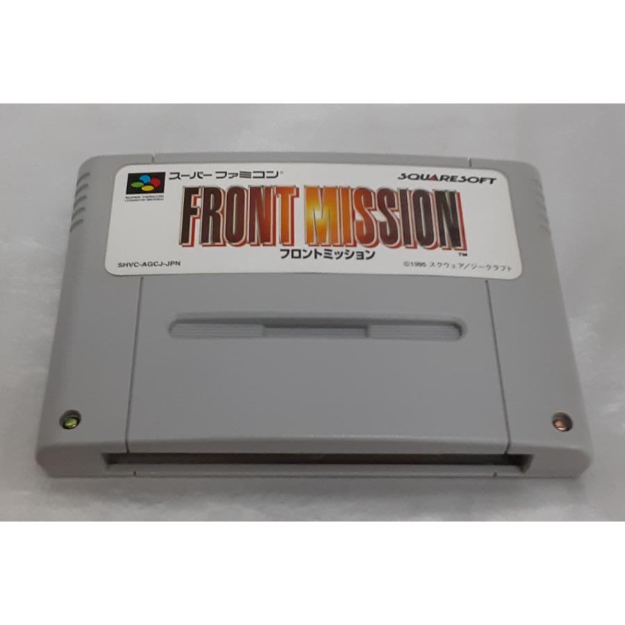 フロントミッション FRONT MISSION スーパーファミコン スーファミ SFC ゲームソフト 箱・説明書・ハガキ付き 動作確認済み |  | 05