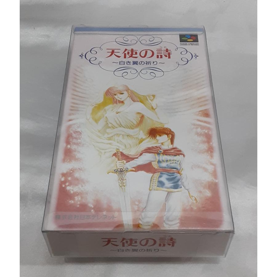 天使の詩 白き翼の祈り スーパーファミコン スーファミ SFC 日本テレネット ゲームソフト 箱・説明書・ハガキ付き 動作確認済み |  | 09